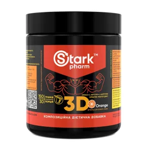 3 D ( Strong mix DMAA/PUMP) - 150 г Апельсин