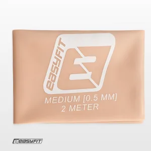 Стрічка для пілатесу EasyFit EPP 0.5 мм персикова