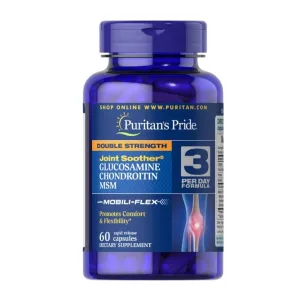 Glucosamine Chondroitin MSM Double Strength - 60 капсул