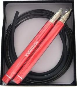 Speed jump rope with ball bearings aluminum MadMax MFA-286 Speed jump rope Red