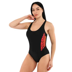 Суцільний жіночий купальник для плавання 44