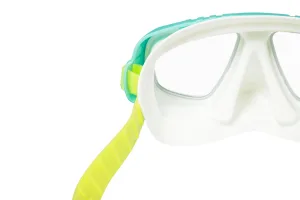 Маска для плавання BESTWAY 3+ 22011 зелено-синій