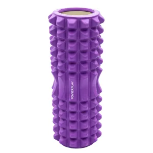 Масажний ролик роллер PowerPlay 4405 EVA Massage Roller Фіолетовий 33x12 см.