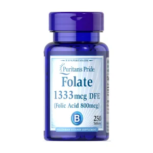 Folate 1333 мкг DFE - 250 таблеток