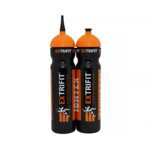 Bottle Extrifit Black - Short Nozzle 1 л