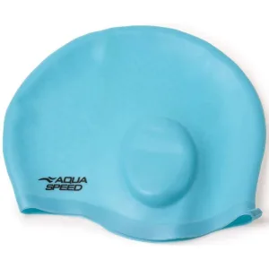 Шапка для плавання Aqua Speed EAR CAP Comfort 9892 Блакитний OSFM 289-02 (Оригінал)