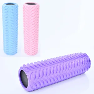 Ролер для занять йогою та пілатесом 45 см*14 см Фіолетовий