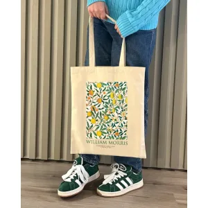 Екошопер BookOpt BK4075 WILLIAM MORRIS "лимонне дерево" бежевий