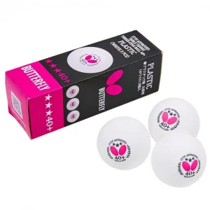 Кульки для настільного тенісу Butterfly (3 шт)