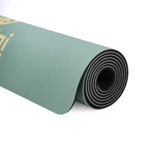 Коврик для йоги каучуковый полиуретан Pro ILLustration Sport Pro 183 см*68 см*5 мм бирюзовый