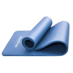Килимок для йоги та фітнесу Power System PS-4017 NBR Fitness Yoga Mat Plus синій 180 х61 х1
