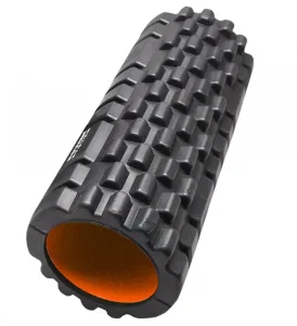 Масажний ролик роллер Power System PS-4050 Fitness Foam Roller чорний/помаранчевий 33x15 см.