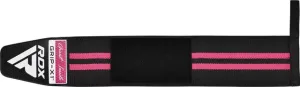 Бинти для зап'ясть (кистьові бинти) RDX GYM WRIST WRAP R11 BLACK/PINK