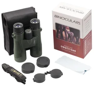 Бінокль Comet W13 10x42 A waterproof зелений в чохлі