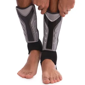 Щитки футбольні із захистом кісточки 602P розмір S Зелений