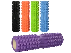 Ролер для йоги та пілатесу Grid Spine Roller 45 см*12,5 см сірий