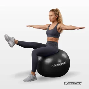 EasyFit BalanceBall Fitness Ball 75 cm black