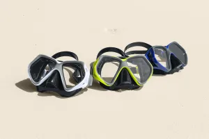 Маска для плавання BESTWAY 14+ 22075 Чорний/Білий