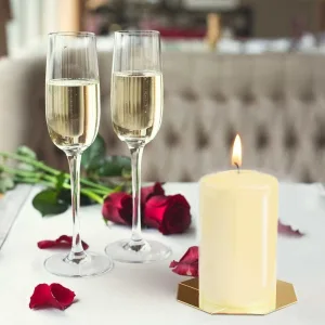 Свічка парафінова циліндрична молочна sw60/150