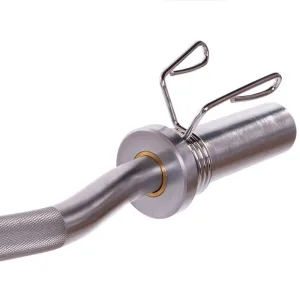 Гриф для штанги олімпійський вигнутий W-подібний 1,22 м 50 мм