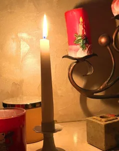 Набір свічок столових Bispol s30 090 білі