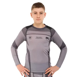 Костюм компресійний дитячий рашгард лонгслів штани та шорти VNM сірий 9533B-9633B-V5024 S