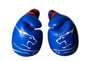 Боксерські рукавиці PowerPlay 3018 Jaguar сині 16 унцій