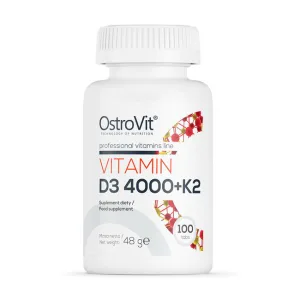 Vitamin D3 4000 + K2 - 100 таблеток