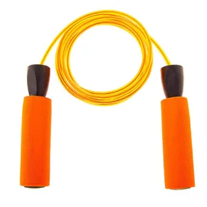 Скакалка швидкісна кросфіт зі сталевим тросом червоний