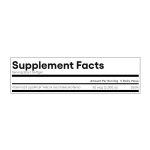 Vitamin D3 LipoMicel Matrix - 90 софтгель