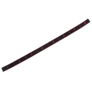 Стрічка для розтяжки еластичний еспандер Чорний червоний