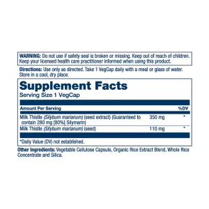 Milk Thistle Seed Extract One 350 мг - 30 капсул