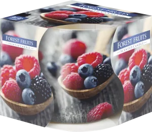 Ароматична свічка в скляному стакані лісові ягоди SN 71 s-08