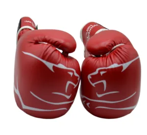Боксерські рукавиці PowerPlay 3018 Jaguar червоні 12 унцій