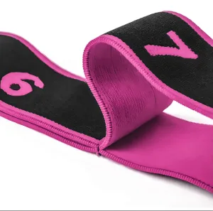 Еспандер стрічка EasyFit з петлями для тренувань рожевий (EASY)