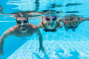 Окуляри для плавання Bestway 14+ 21051 Зелений