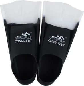 Ласти для плавання розмір 45-47 чорно-білий