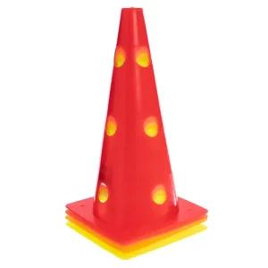 Конус-фішка з отворами для тренувань 32 см (1 шт) Синій