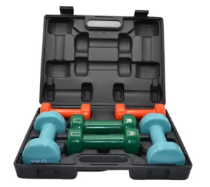 Набір гантелей в кейсі 12 кг. PowerPlay 4118 Fitness Dumbells 2 шт.*1 кг. 2 шт.*2 кг. 2 шт.* - 3 кг.