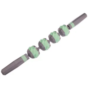 Масажер-палиця роликовий 4 масажерів massager рожевий - 46 см