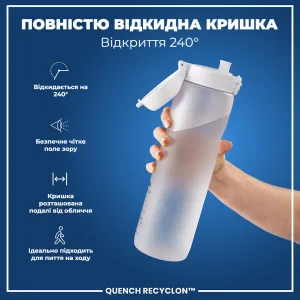 Пляшка для води ION8 1000 мл. (ЕКО пляшка) BPA Free, Times To Drink, BPA Free, Ice