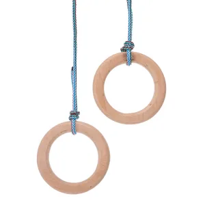 Hanging rings for Swedish wall d-14 cm wood