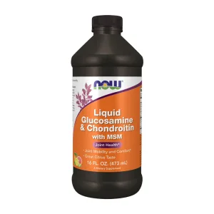 Liquid Glucosamine & Chondroitin with MSM - 473 мл