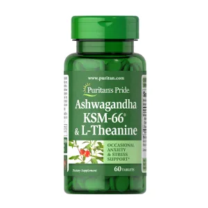 Ashwagandha KSM-66® & L-Theanine - 60 таблеток