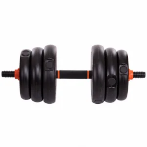 Набір трансформер гантелі гиря штанга упори 6в1 FED 25 кг чорний