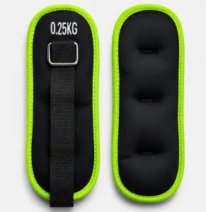 Обтяжувачі-манжети для рук і ніг 2 шт по 2 кг 87221-4 Чорний-салатовий