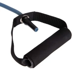 Еспандер трубчастий з ручками та фіксатором дверей Довжина 120 см навантаження 2.7 кг Синій