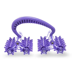 Масажер ручний роликовий 4 масажери зелений