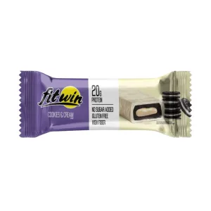 Fitwin Bar No Sugar Added - 60 g Cookies & Cream