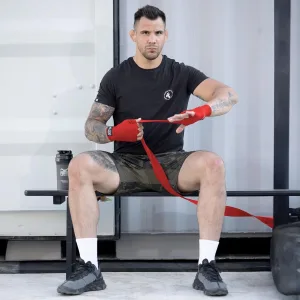 Бинти для боксу Phantom APEX Red 400cm. (4 м.)